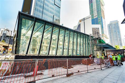 Construction started around 2012 and opened on 17 july 2017. Bukit Bintang MRT Station