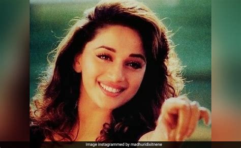 Madhuri Dixits Throwback Picture Her Million Dollar Smile Is Winning