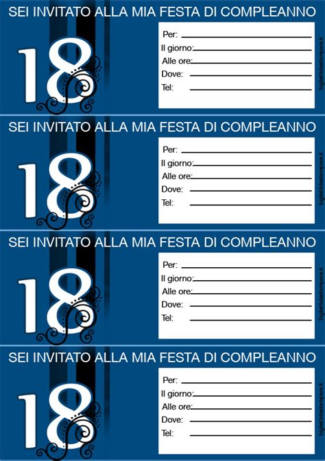 We did not find results for: Inviti Festa Compleanno - 18 anni - Biglietti da stampare