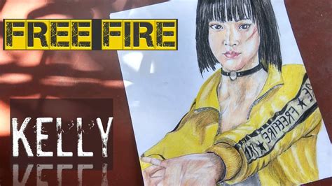Free Fire Kelly Free Fire Character Kelly Drawing Youtube