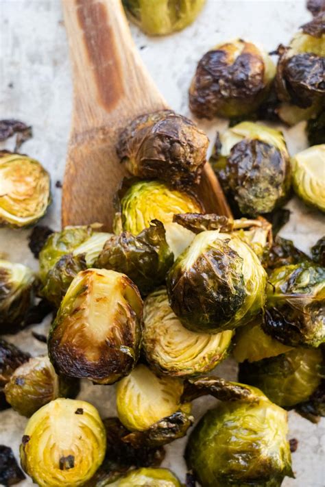 How To Cook Brussels Sprouts In The Oven So Crispy Brooklyn Farm Girl