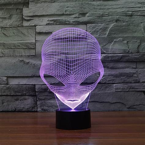 Awesome Alien Hologram Lamp Fanduco