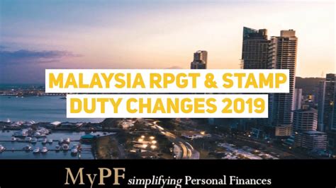 Learn about malaysia's property stamp duty and real property gains tax (rpgt) in 2019. Malaysia RPGT & Stamp Duty Changes 2019 - YouTube