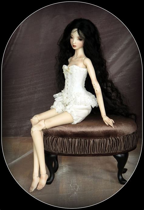 Resin Enchanted Doll In White Bibarina Corset Enchanted Doll Dolls