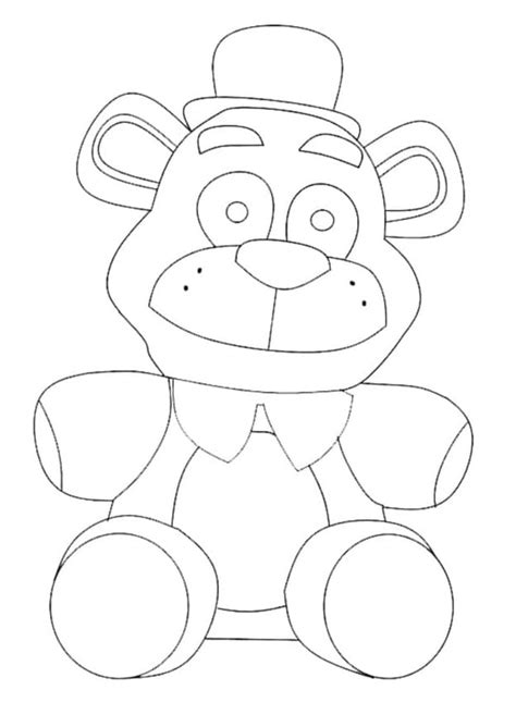Fnaf Plush Coloring Pages