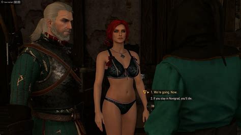 The Witcher 3 Wid Hunt Sexy Mod Triss Keira Metz Free Download Nude