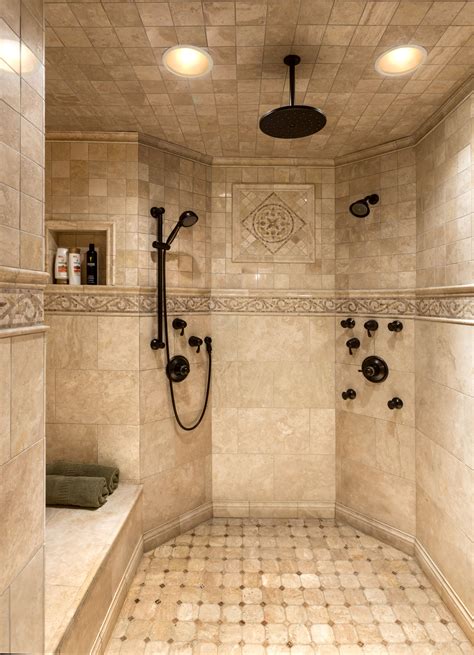 Tiled Walk In Shower Tile Walk In Shower Bathroom Remodel Shower Vrogue