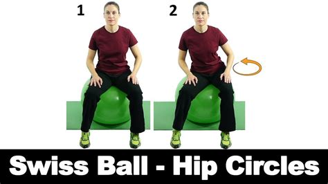 Swiss Ball Hip Circles Are A Great Way To Help Exercise The Hips Watch