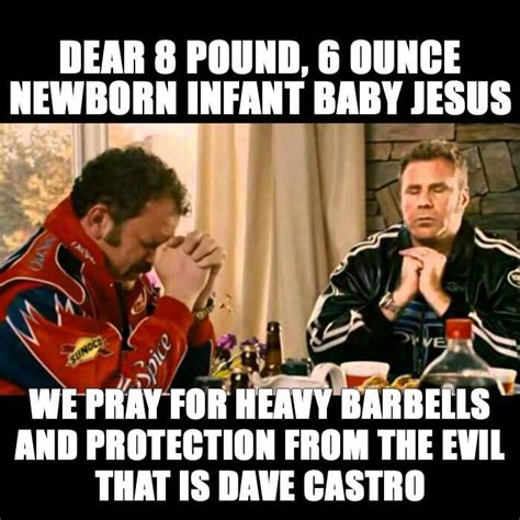 However, when the friendship dissolved, ricky put an end to shake'n'bake and. Talladega Nights Sweet Baby Jesus Quote : Will Ferrell ...