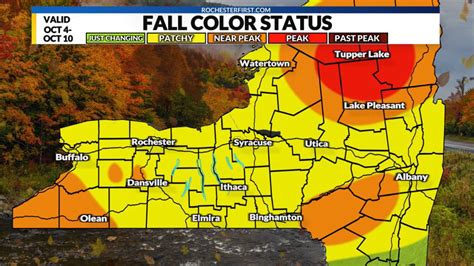 Fall Foliage Update Color Rapidly Emerging Into October