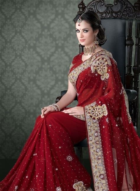 Latest Indian Wedding Sarees Collection All For Fashions