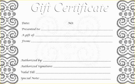Free Printable T Certificates Templates Of Create Your Own T