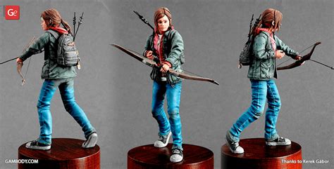 last of us ellie and joel 3d printed model