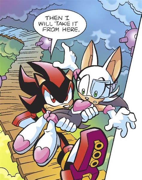 Shadow And Rouge Shadow The Hedgehog Sonic