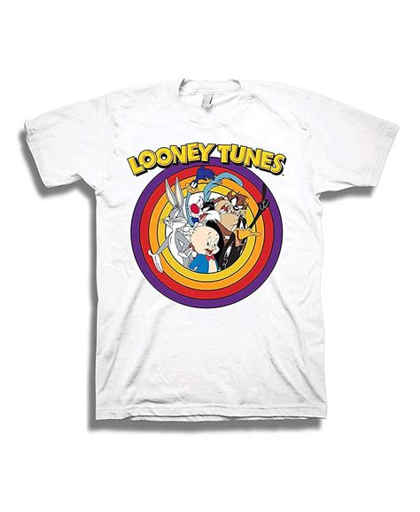 looney tunes mens group shirt bugs bunny marvin taz tee 90 s classic t shirt