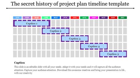Applied Project Plan Timeline Template