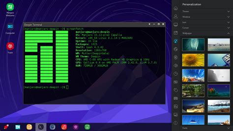 Introducing The First Manjaro Linux Deepin 1512 Edition A Truly