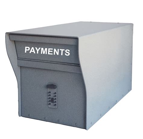 Payment Drop Boxes Designed For High Security Outdoor Use Locking