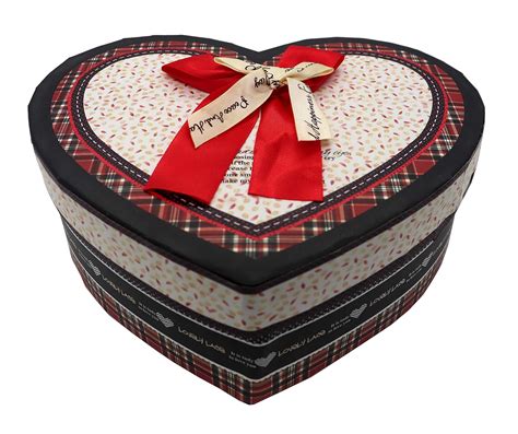 Paras Empty Heart Shaped Decorative Paperboard Cardboard Box Small