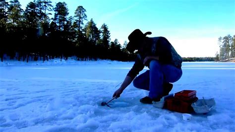 Redneck Ice Fishing Daynon Fishing Youtube