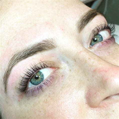 Lash Lift Tint And Brow Wax On This Blue Eyed Beauty 😍 Brow Wax