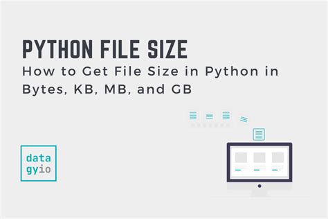How To Get File Size In Python In Bytes Kb Mb And Gb Datagy