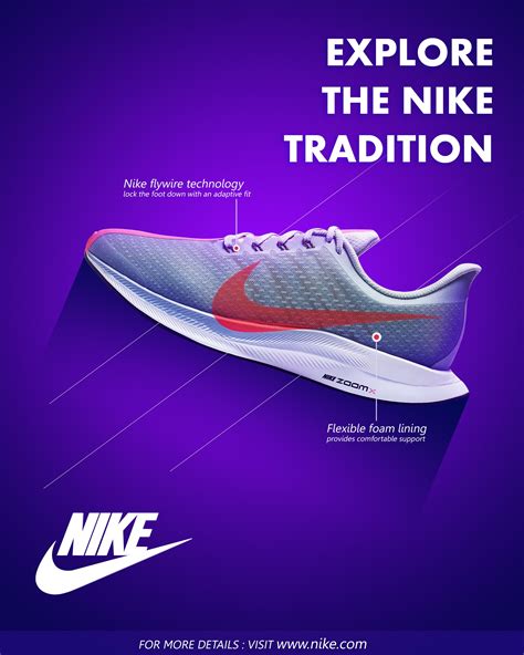 Nike Shoe Advertisment Shoe Advertising Shoe Poster Nike Design