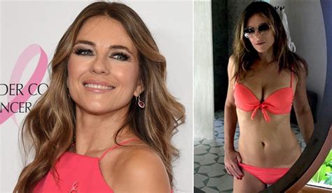 Submitted 2 days ago by cool_end_7008. Elizabeth Hurley Sets Pulses Racing With Busty Bikini Selfie