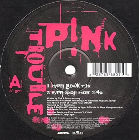 Trouble Vinyl Pink