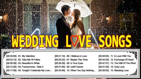Hour Romantic Love Songs For Wedding Collection Greatest Hits