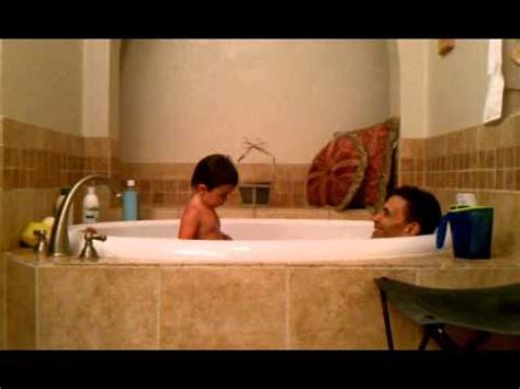 Maya Taking A Bath With Dad Youtube