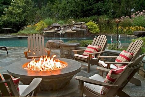 Adirondack Chair Firepit Outdoor Patio Pavers Under Deck