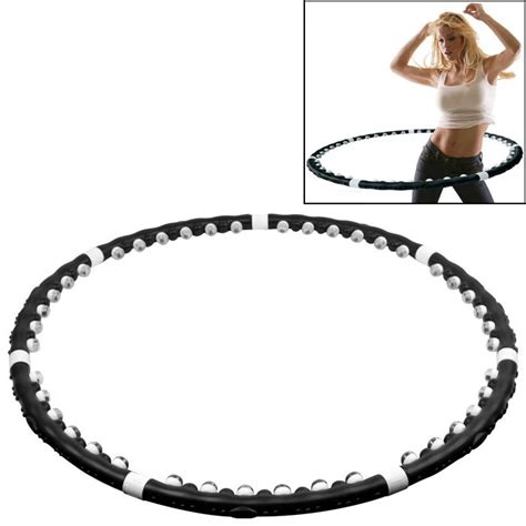 Removable Magnetic Massage Fitness Hula Hoop Plastic Abdominal Massage