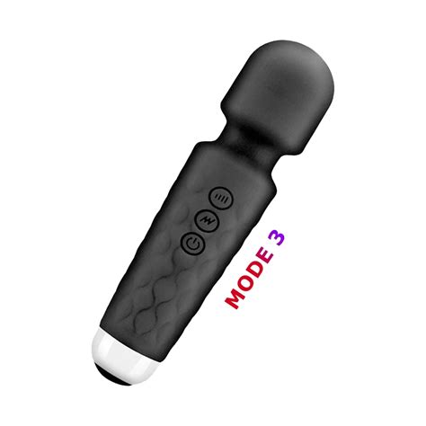 Hot Dragon 20 Modos Forte Vibração Mini Vibrador Usb Carregamento Handheld Massageador Corporal