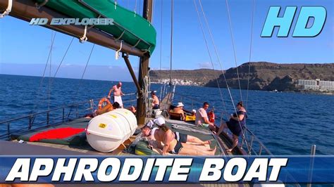 Aphrodite Boat Gran Canaria Spain Youtube