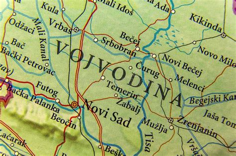Stock Image Image Of City Country Atlas Vojvodina 95829031