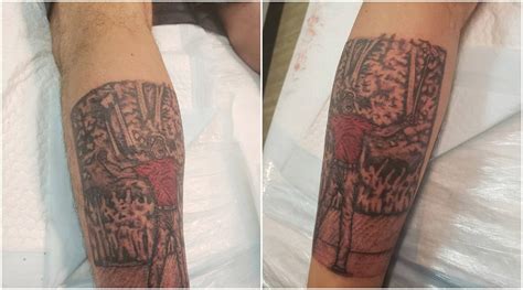 Tiger Woods Logo Tattoo