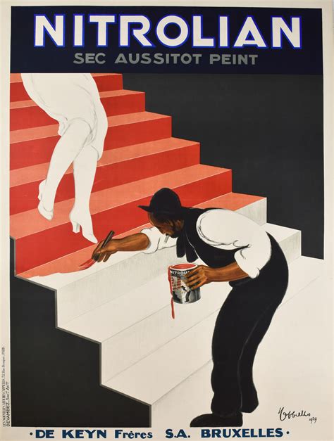 Nitrolian French Art Deco Poster By Leonetto Cappiello 1929 Modernism