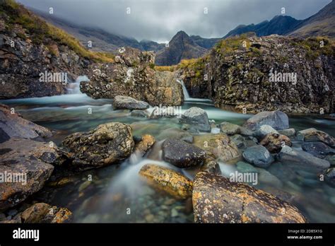 The Fairy Pools On The Isle Of Skye Scotland Uk Stock Photo Alamy