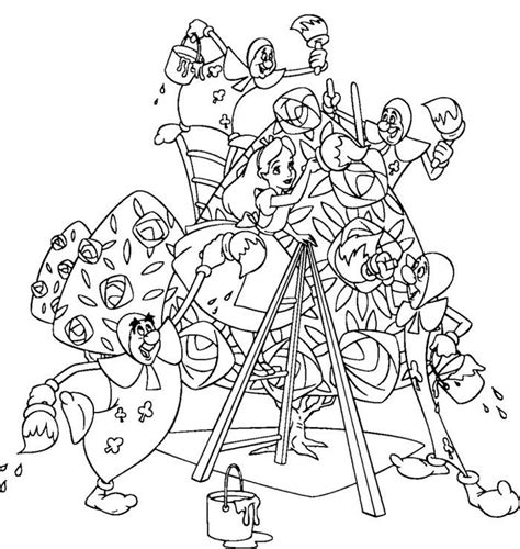 Snubberx Adult Coloring Book Alice In Wonderland