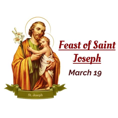 Copy Of Feast Of Saint Joseph Postermywall