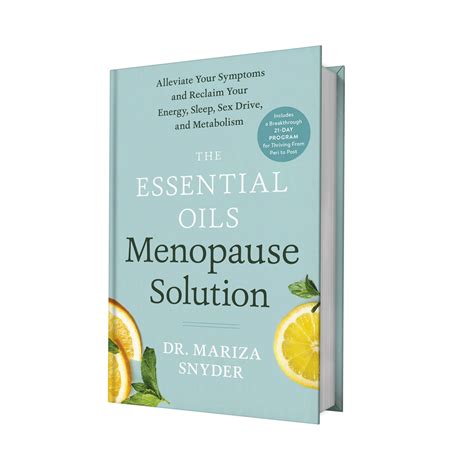 The Essential Oils Menopause Solution Oilstuff