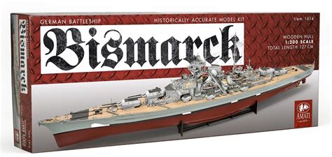 German Battleship Bismarck Amati Reviews Model Kits Model