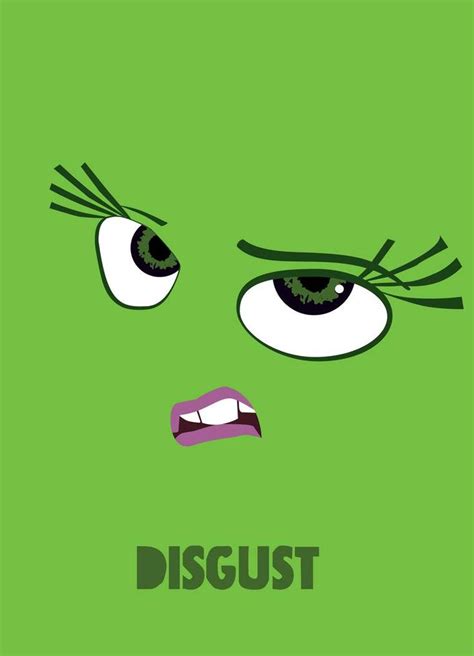 Inside Out Of Disgust By Cubedmedia On Deviantart Funny Wallpapers