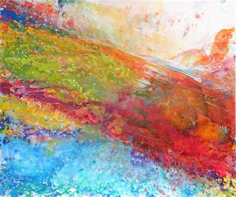 Landslide 2014 By Caroline Ashwood Art Painting Rise Art