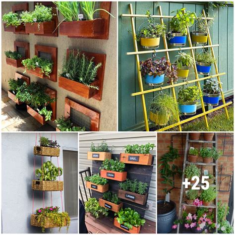 Greening Your Space 25 Small Vertical Herb Gardens For Indoor Bliss