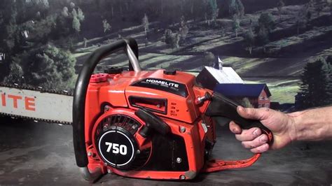It was working ok and then just stopped. The chainsaw guy shop talk Homelite 750 Muscle chainsaw 7 77 - YouTube