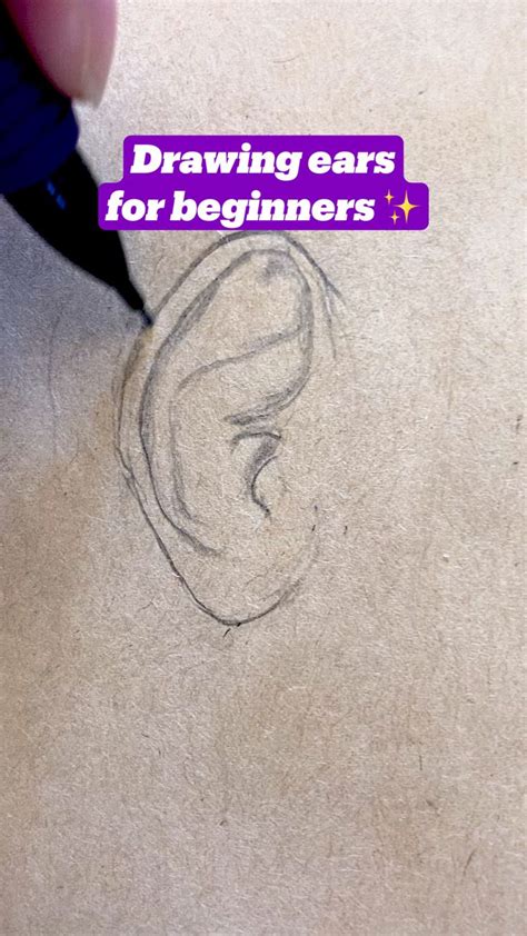 Drawing Ears For Beginners An Immersive Guide By Natalieartcrazy