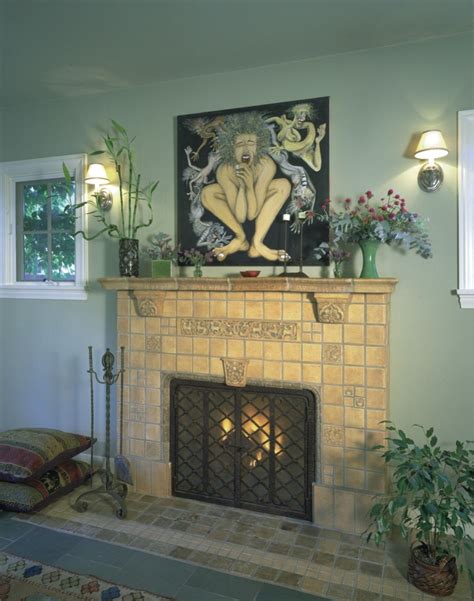 Fireplace Gallery Mission Tile West Fireplace Gallery Mission Tile