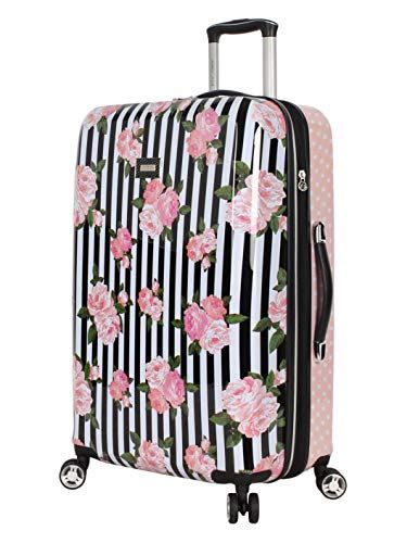Betsey Johnson Polka Dot Luggage Betsey Johnson Designer 20 Inch Carry